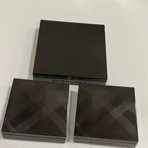 BURBERRY Bundle - 2 Eyeshadow and One Blush, gently used